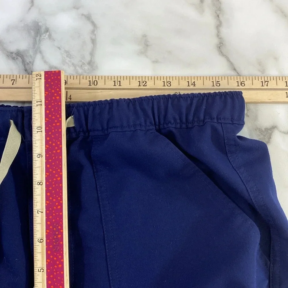FIGS Technical Collection Cargo Scrub Pants Mens Size Medium Blue Nursing‎
